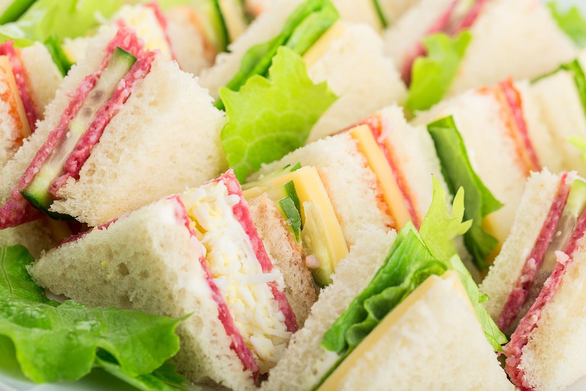 Sandwiches with Fresh Letuce  