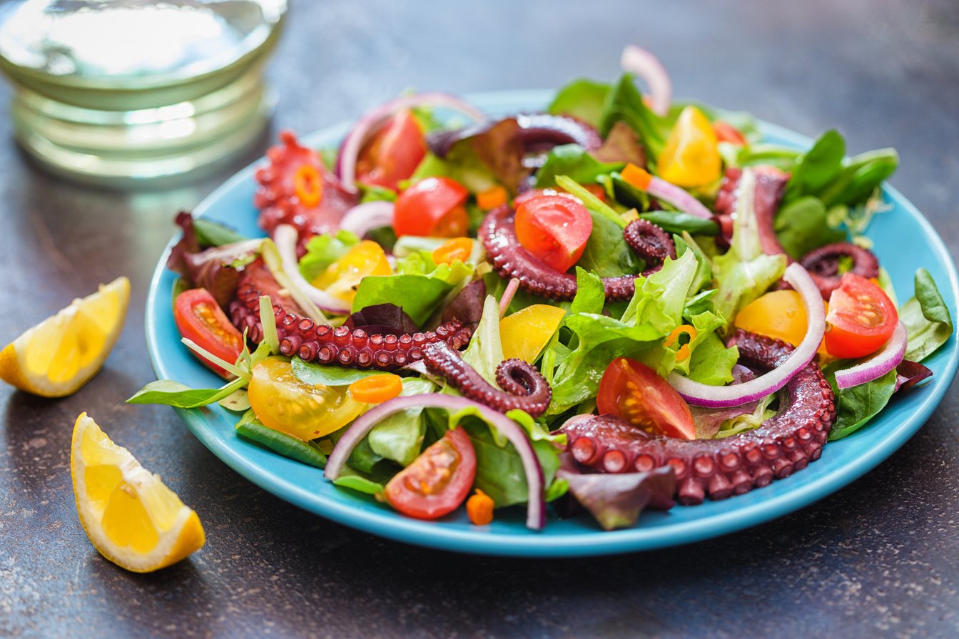 Fresh Octopus Salad